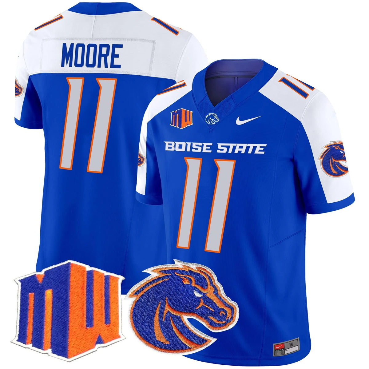 Personalized BSB 2026 Vapor Limited Jersey - Royal Alternate / Kellen Moore Stitched