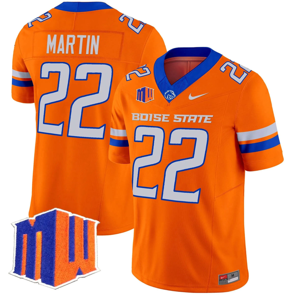 Personalized BSB 2026 Vapor Limited Jersey - Orange / Doug Martin Stitched