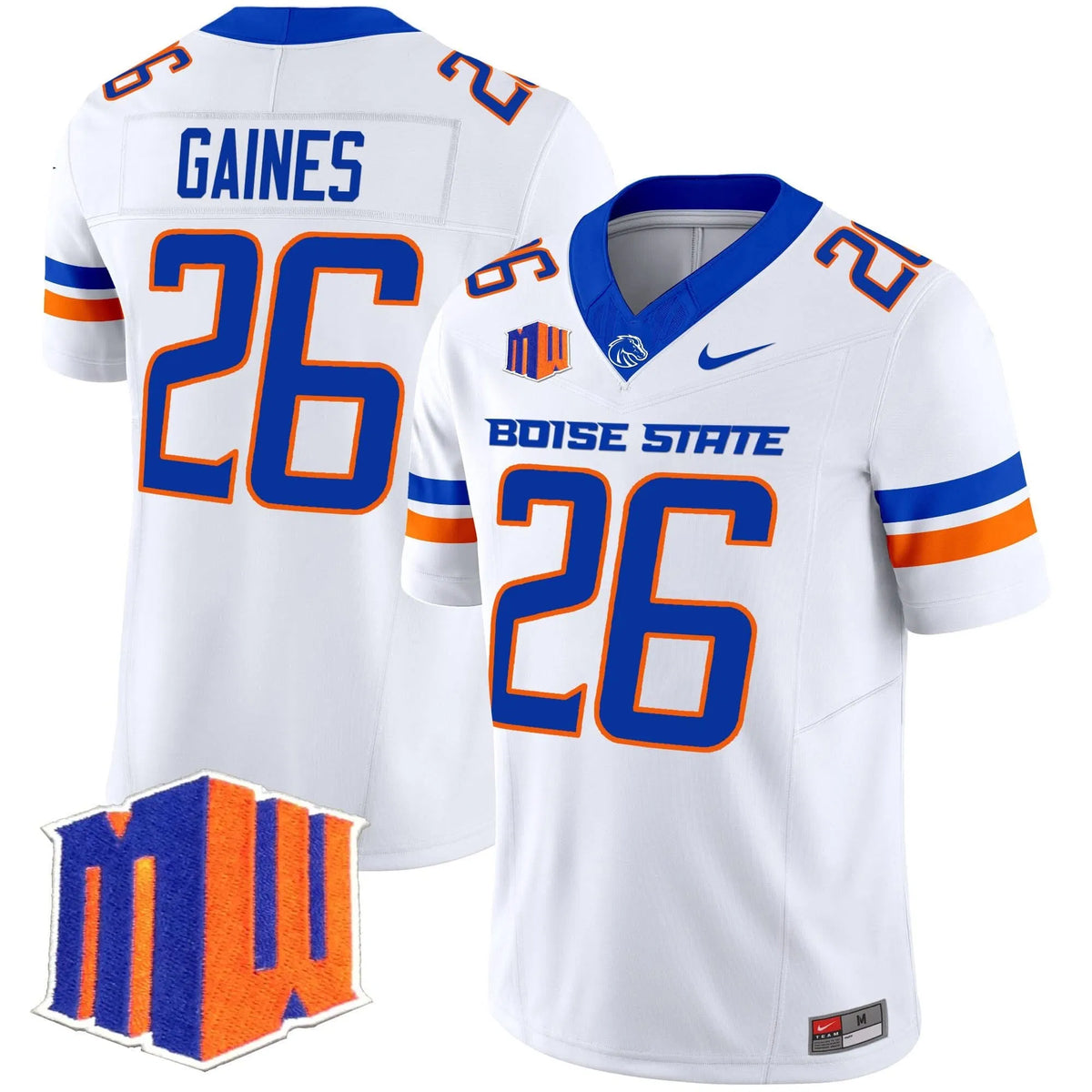 Personalized BSB 2026 Vapor Limited Jersey - White / Sire Gaines Stitched
