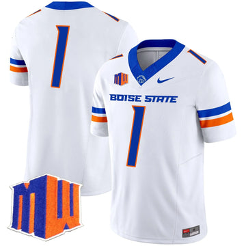 Personalized BSB 2026 Vapor Limited Jersey - White / #1 Team Stitched