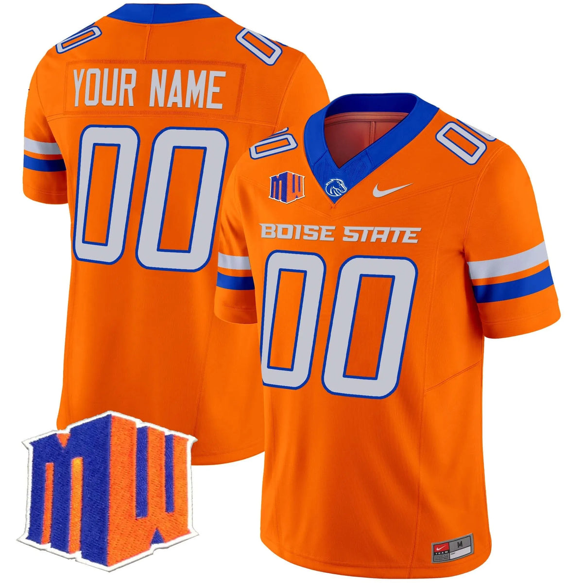 Personalized BSB 2026 Vapor Limited Custom Jersey - Orange Stitched