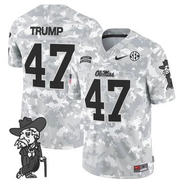 Personalized OMB 2026 Salute to Service Vapor Limited Jersey - Arctic Camo - Trump Stitched