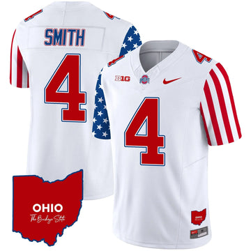 Personalized OSB American Style Vapor Limited Jersey - White / Jeremiah Smith Stitched
