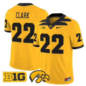 Personalized Iowa Hawkeyes 2026 Vapor Limited Jersey - Gold / Caitlin Clark Stitched