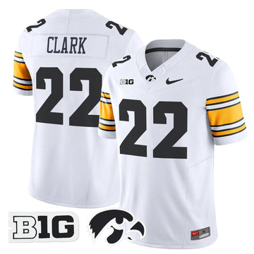 Personalized Iowa Hawkeyes 2026 Vapor Limited Jersey - White / Caitlin Clark Stitched