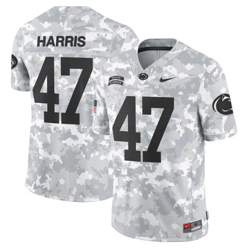 Personalized PSU 2026 Salute to Service Vapor Limited Jersey - Arctic Camo - Kamala Harris Stitched
