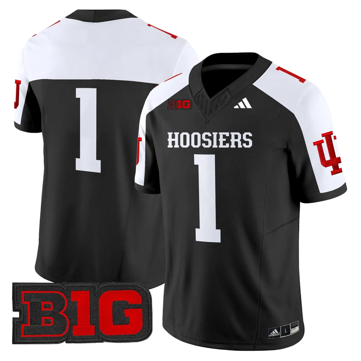 Personalized IND 2026 Vapor Limited Jersey - Black Alternate / #1 Team Stitched