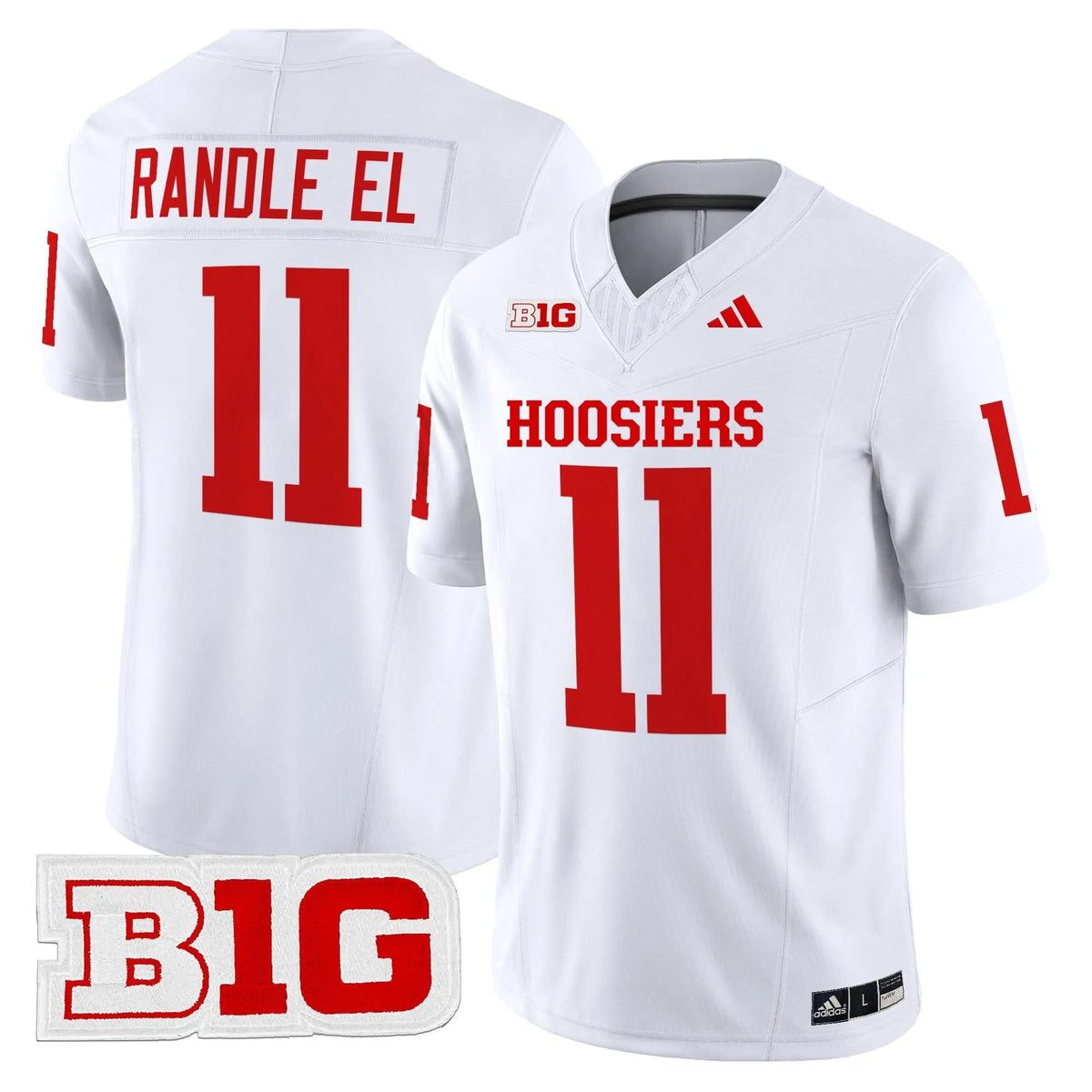 Personalized IND 2026 Vapor Limited Jersey - White / Randle El Stitched