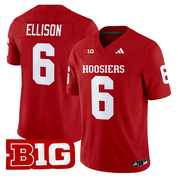 Personalized IND 2026 Vapor Limited Jersey - Crimson / Justice Ellison Stitched