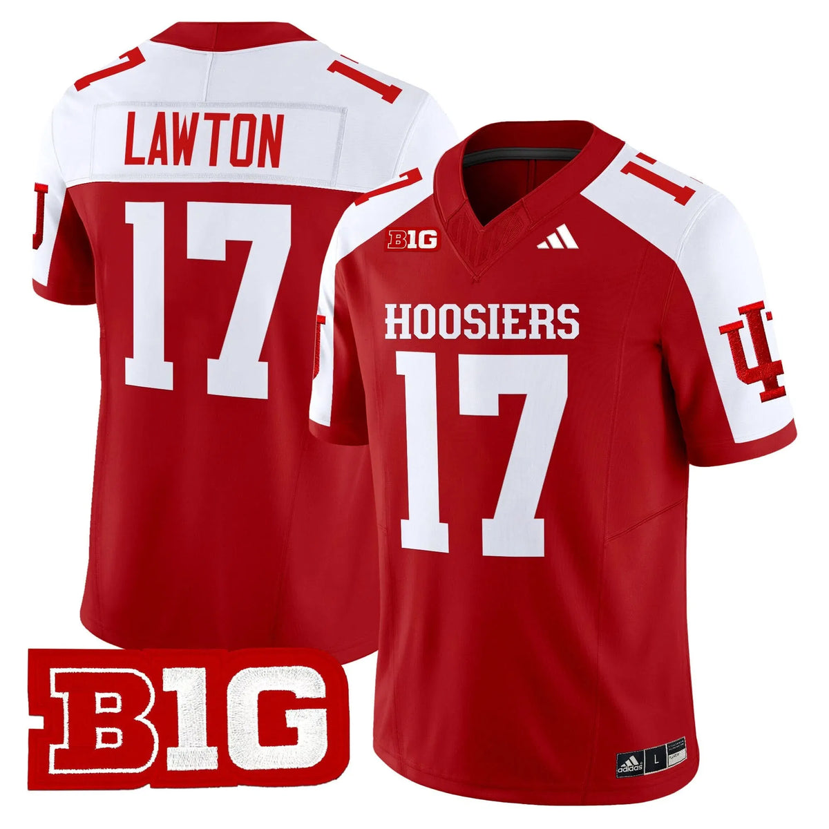 Personalized IND 2026 Vapor Limited Jersey - Crimson Alternate / Ty Son Lawton Stitched