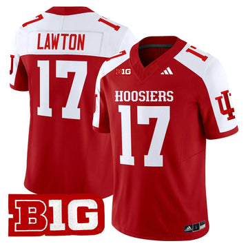Personalized IND 2026 Vapor Limited Jersey - Crimson Alternate / Ty Son Lawton Stitched