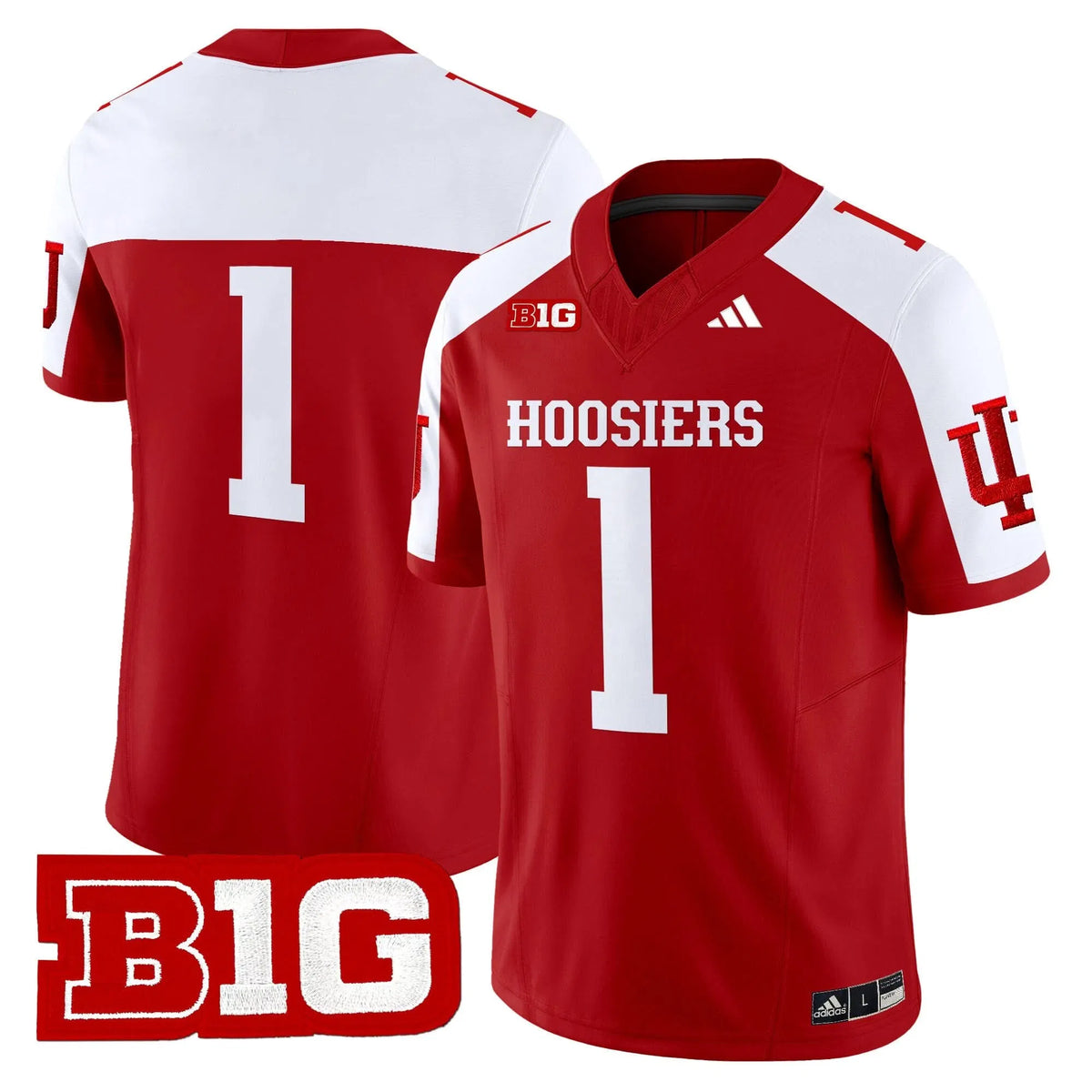 Personalized IND 2026 Vapor Limited Jersey - Crimson Alternate / #1 Team Stitched