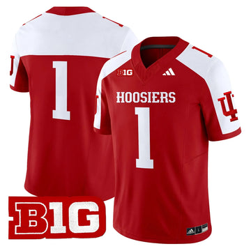Personalized IND 2026 Vapor Limited Jersey - Crimson Alternate / #1 Team Stitched