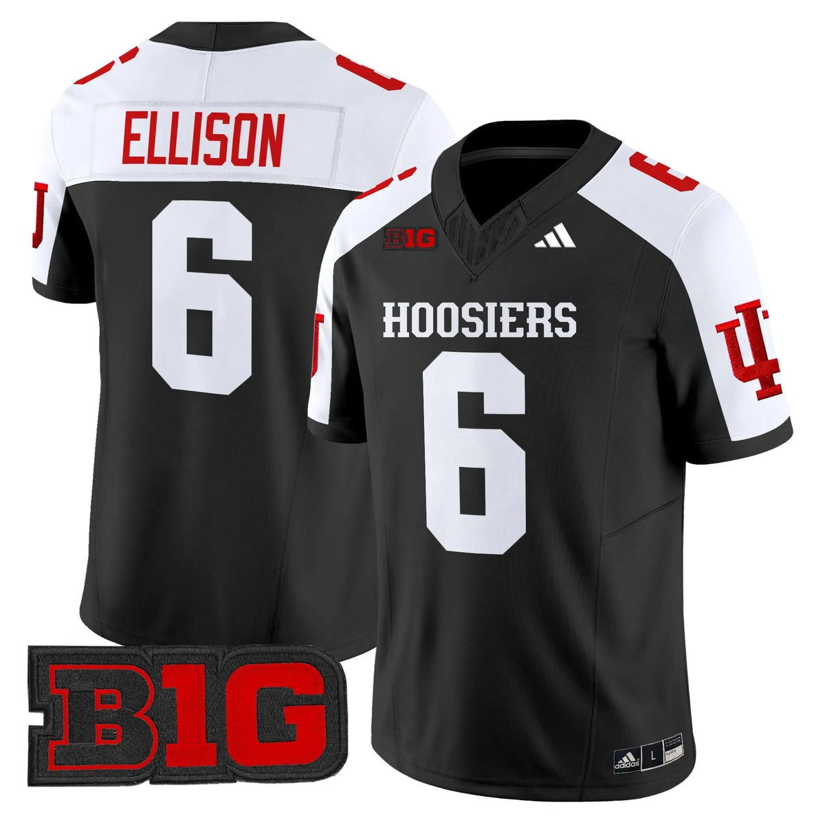 Personalized IND 2026 Vapor Limited Jersey - Black Alternate / Justice Ellison Stitched