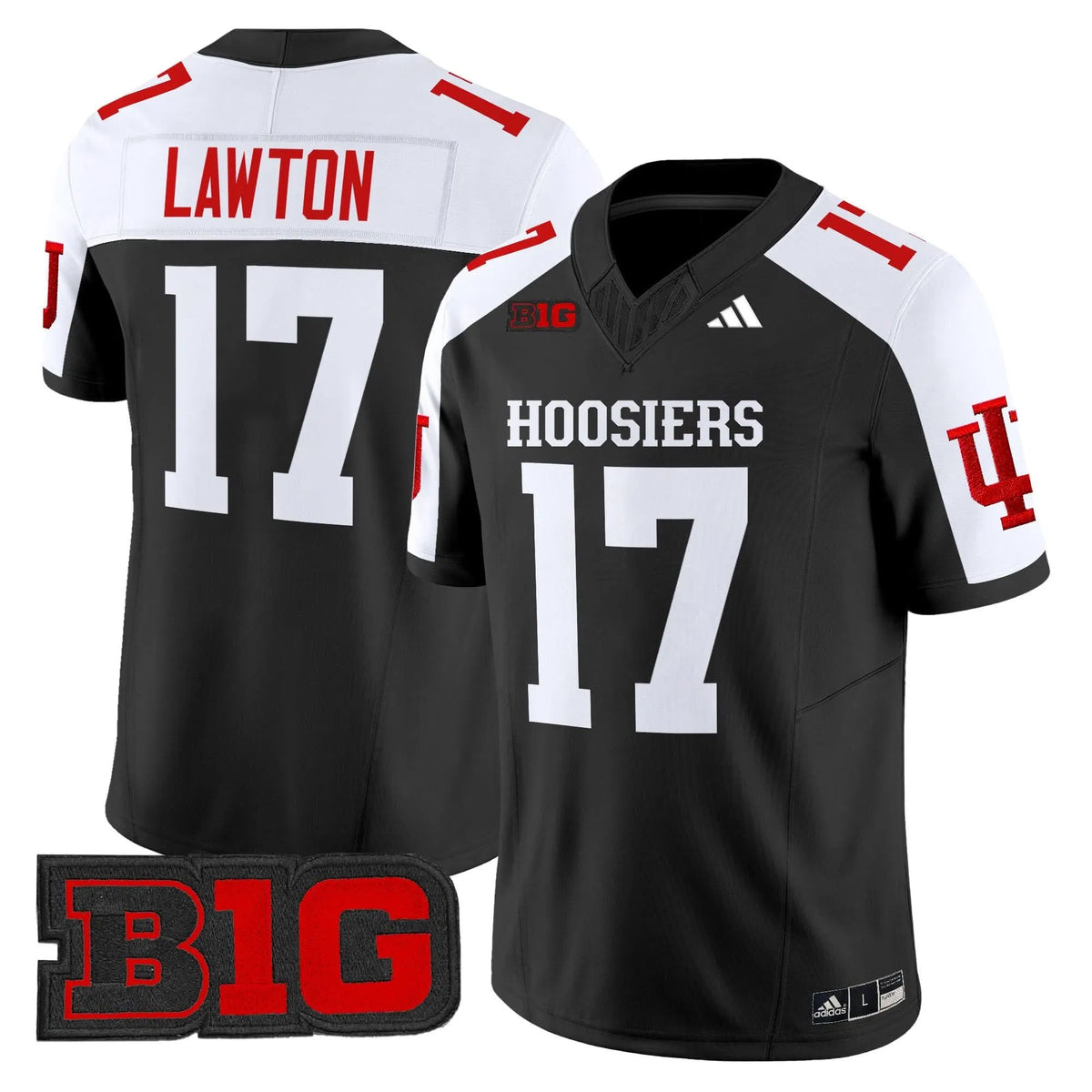 Personalized IND 2026 Vapor Limited Jersey - Black Alternate / Ty Son Lawton Stitched