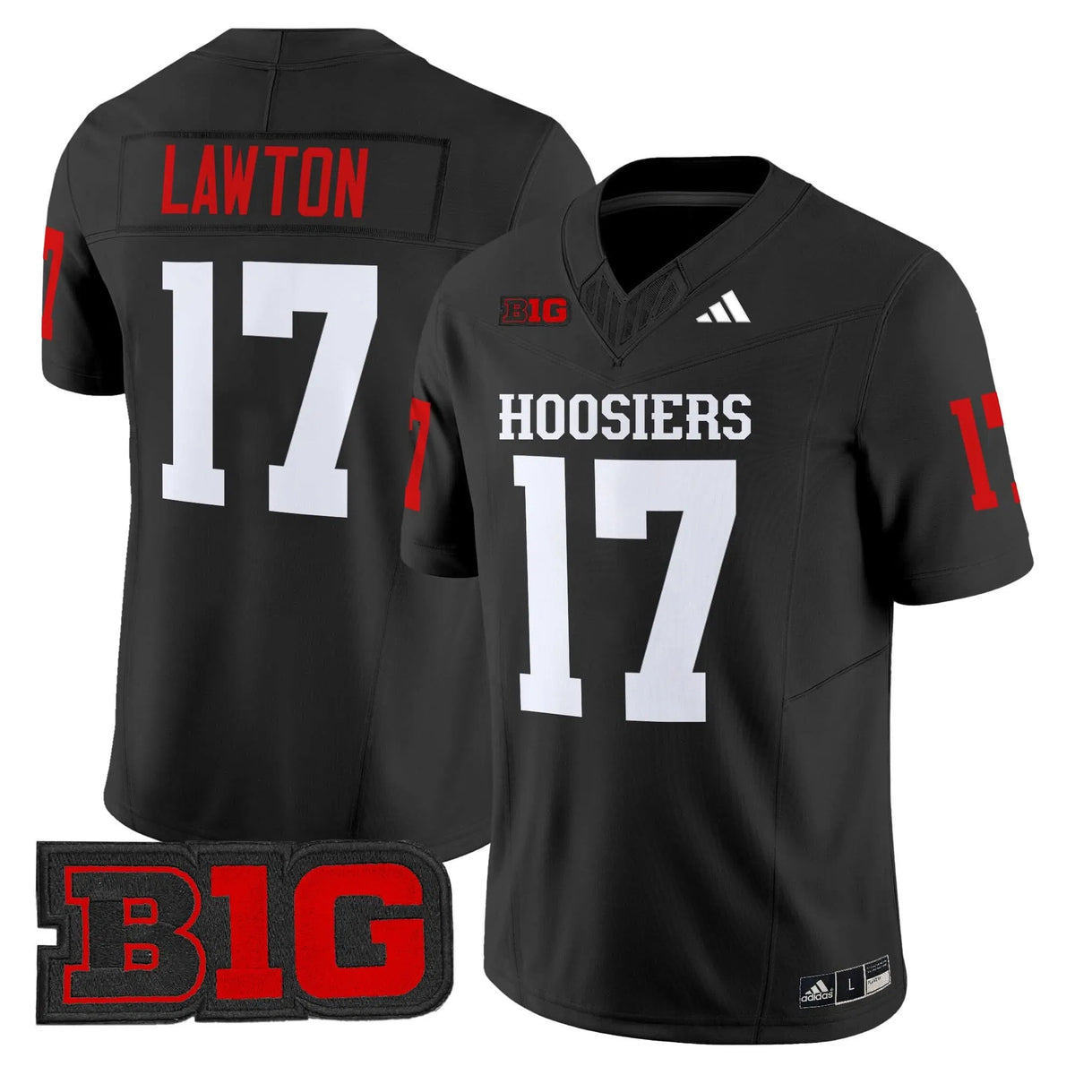 Personalized IND 2026 Vapor Limited Jersey - Black / Ty Son Lawton Stitched