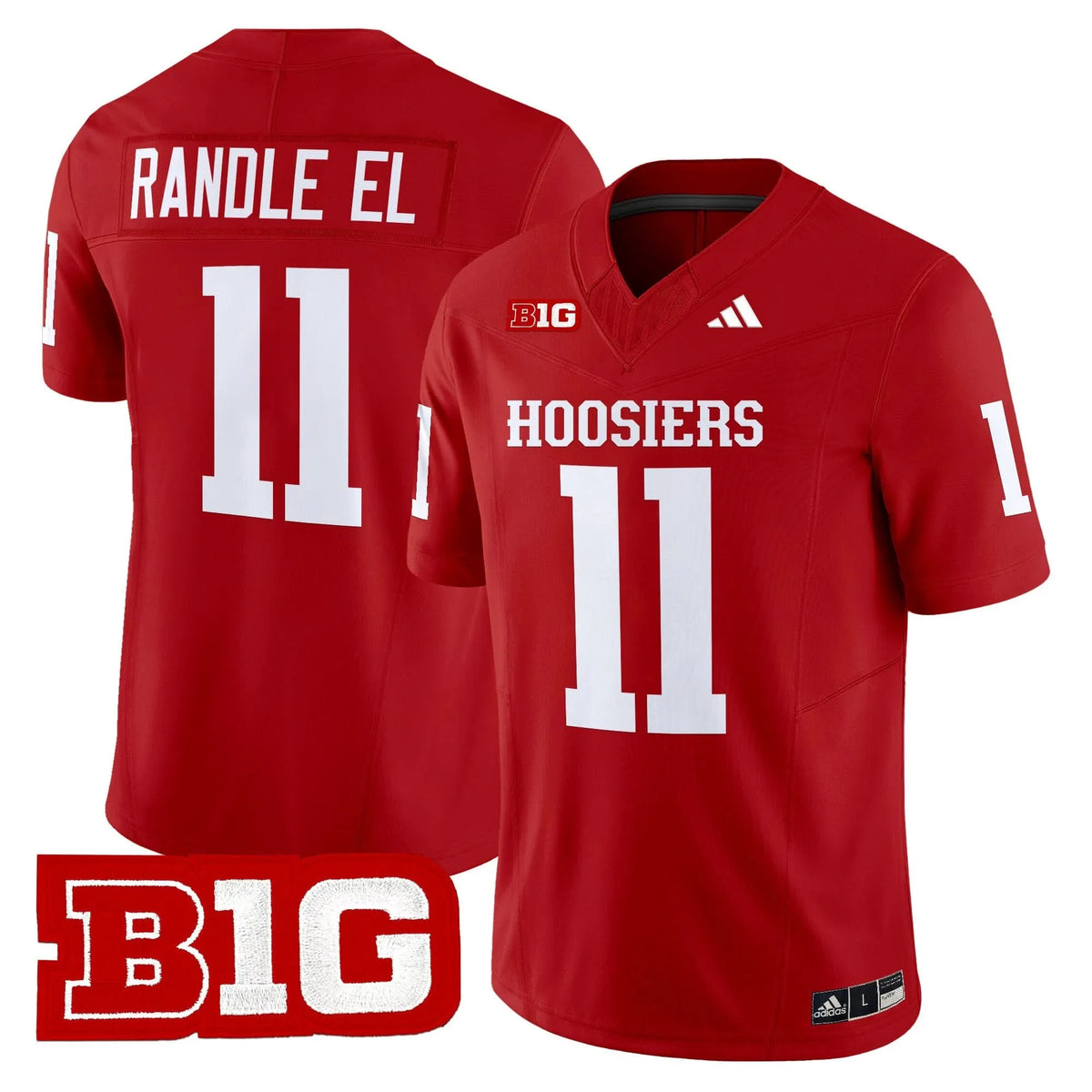 Personalized IND 2026 Vapor Limited Jersey - Crimson / Randle El Stitched