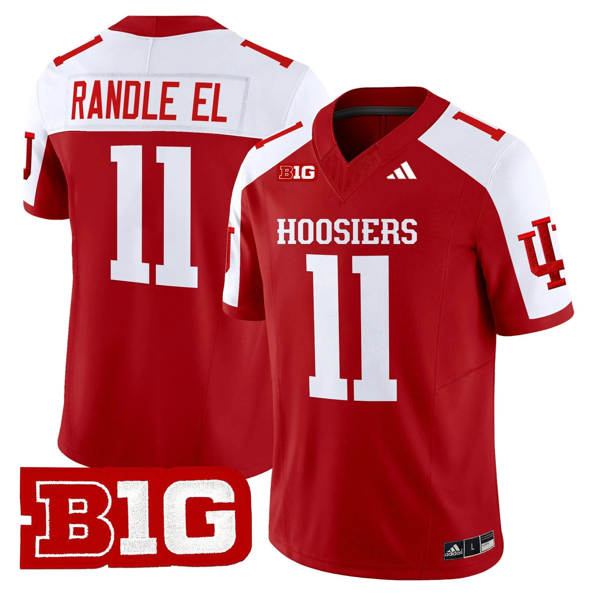 Personalized IND 2026 Vapor Limited Jersey - Crimson Alternate / Randle El Stitched