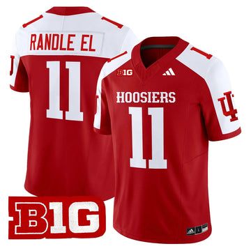 Personalized IND 2026 Vapor Limited Jersey - Crimson Alternate / Randle El Stitched