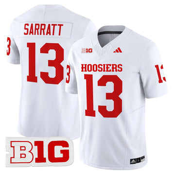 Personalized IND 2026 Vapor Limited Jersey - White / Elijah Sarratt Stitched