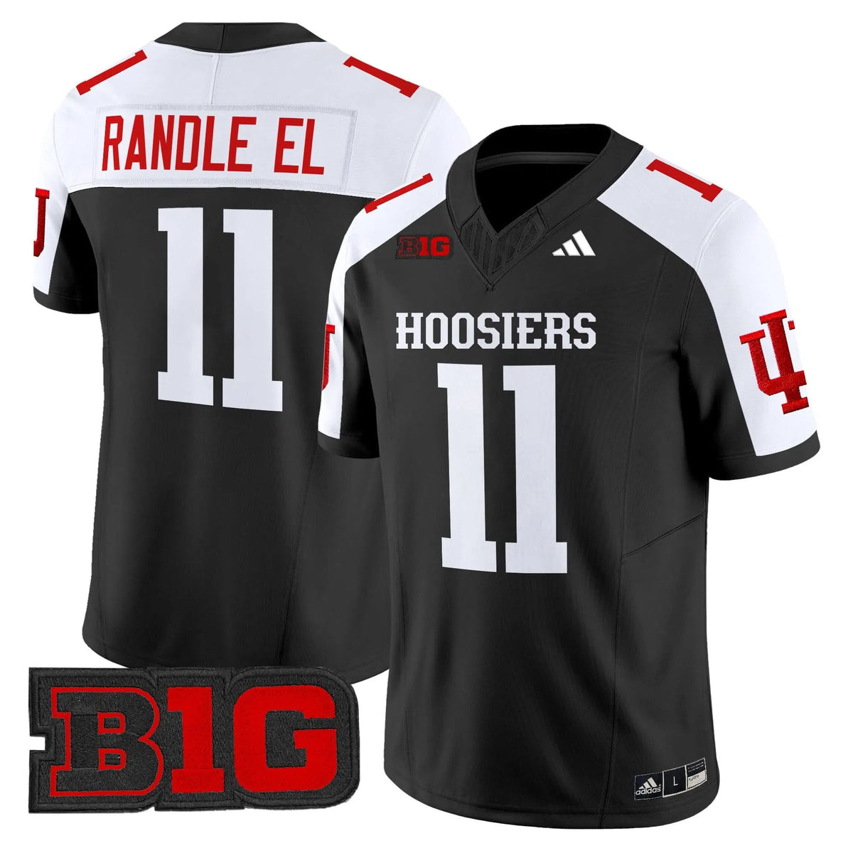 Personalized IND 2026 Vapor Limited Jersey - Black Alternate / Randle El Stitched