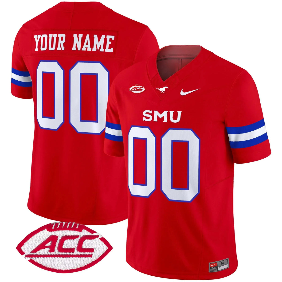Personalized SMU 2026 Vapor Limited Custom Jersey - Stitched - Red Stitched