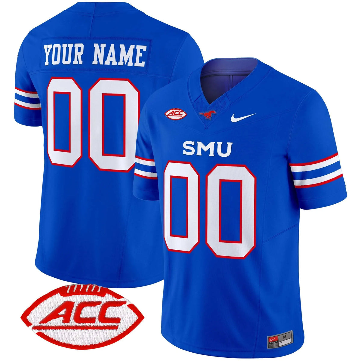 Personalized SMU 2026 Vapor Limited Custom Jersey - Stitched - Blue Stitched