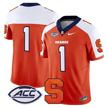 Personalized Syracuse Orange 2026 Vapor Limited Jersey - Orange Alternate / #1 Team Stitched