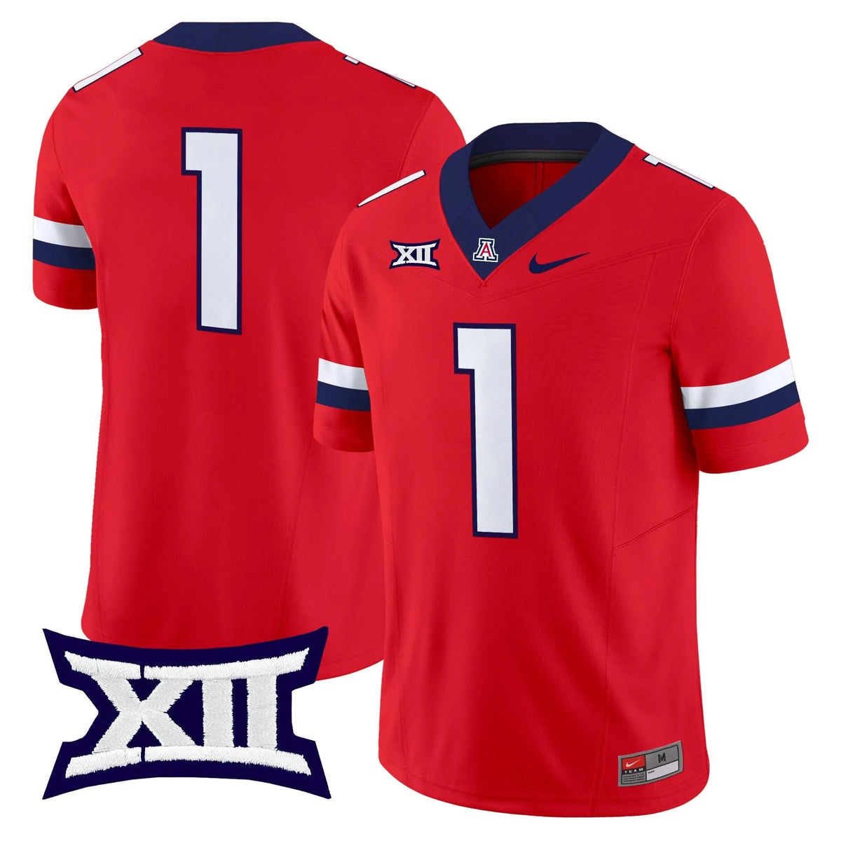Personalized ARIZ 2026 Vapor Limited Jersey - Red / #1 Team Stitched