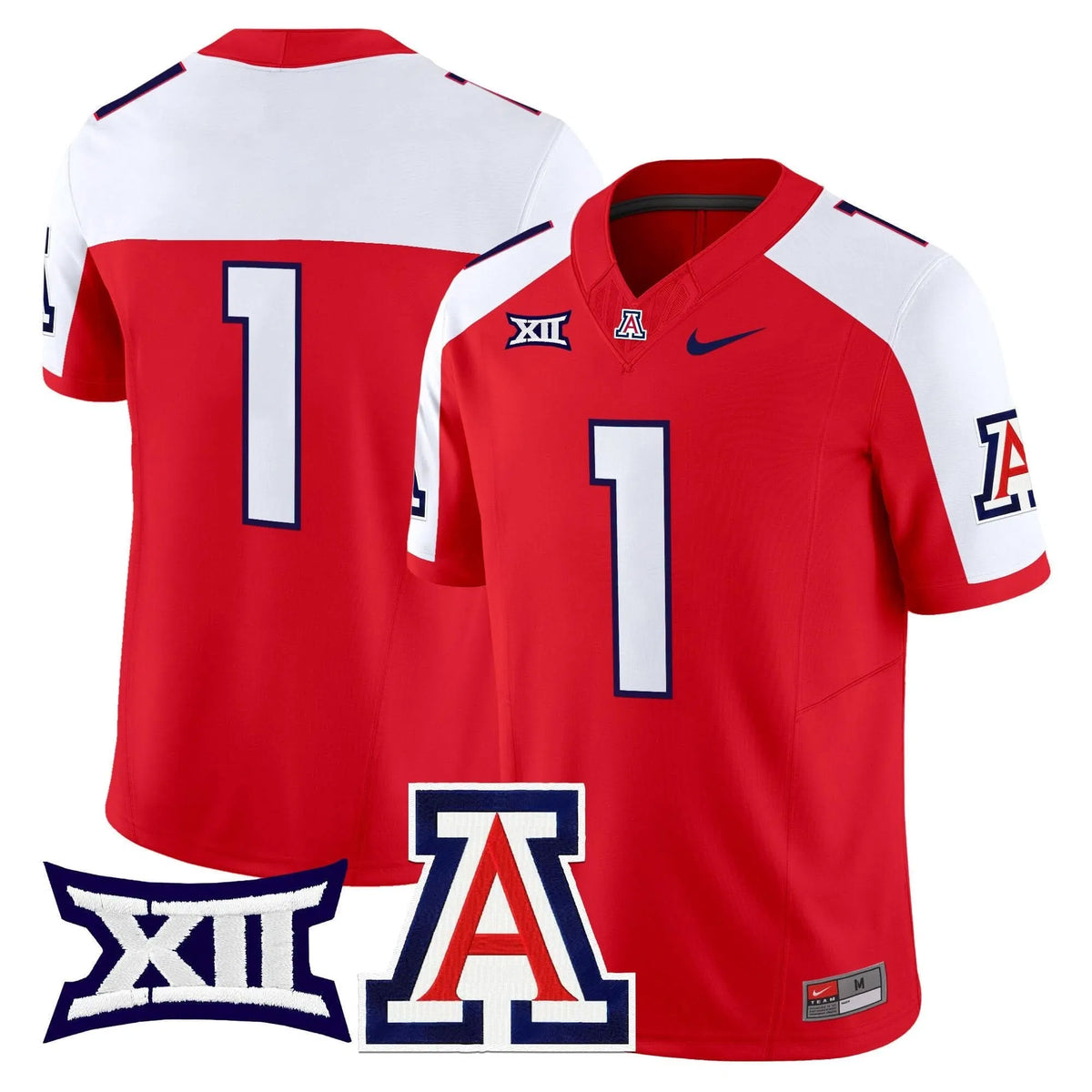 Personalized ARIZ 2026 Vapor Limited Jersey - Red Alternate / #1 Team Stitched