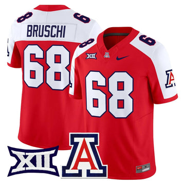 Personalized ARIZ 2026 Vapor Limited Jersey - Red Alternate / Tedy Bruschi Stitched