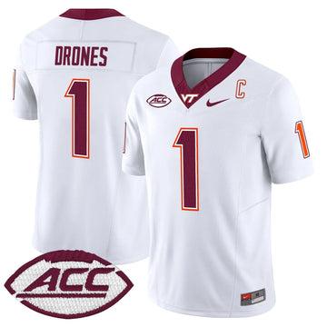 Personalized VTH 2026 Vapor Limited Jersey - White / Kyron Drones Stitched
