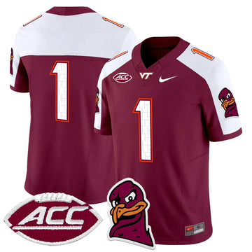 Personalized VTH 2026 Vapor Limited Jersey - Maroon Alternate / #1 Team Stitched