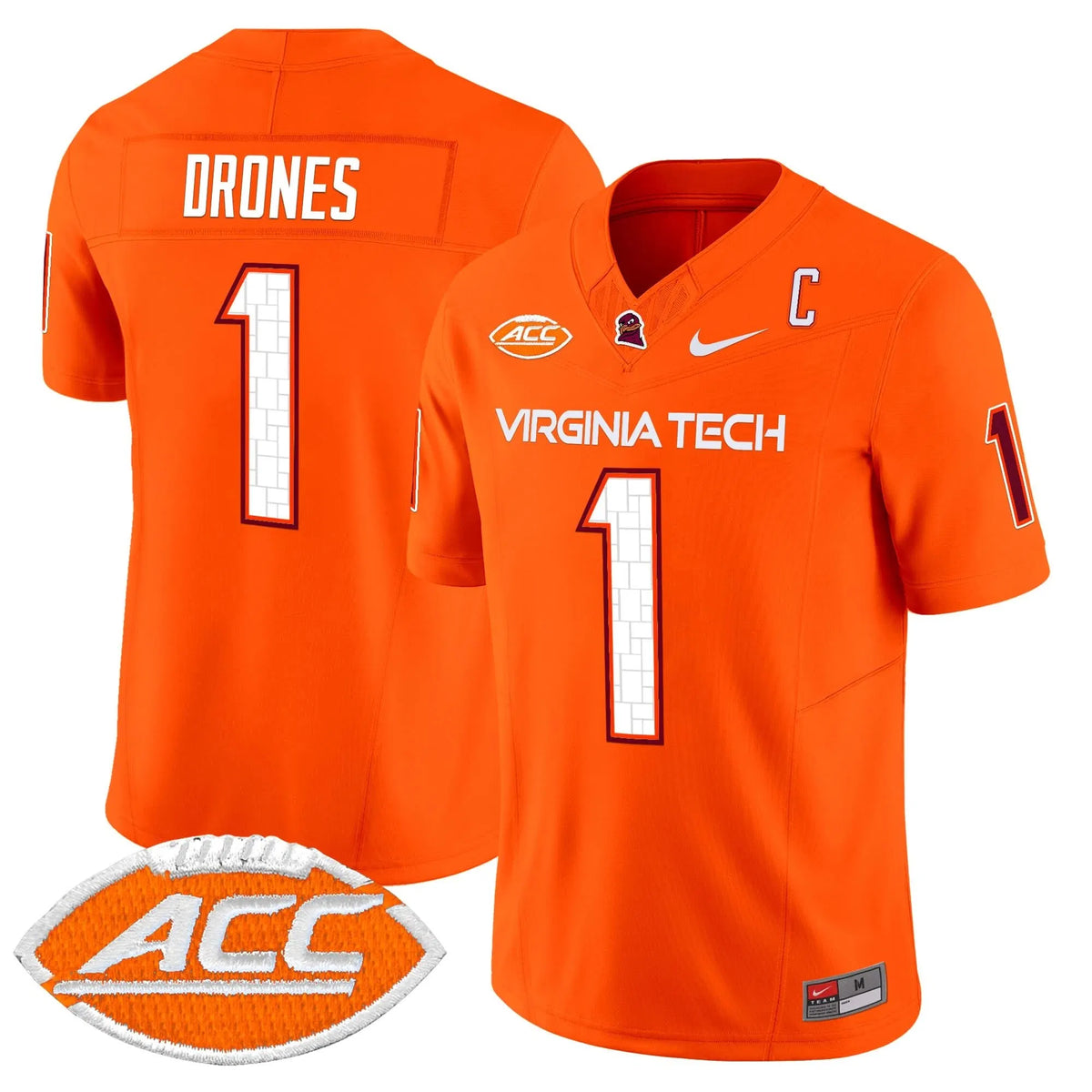 Personalized VTH 2026 Vapor Limited Jersey - Orange / Kyron Drones Stitched