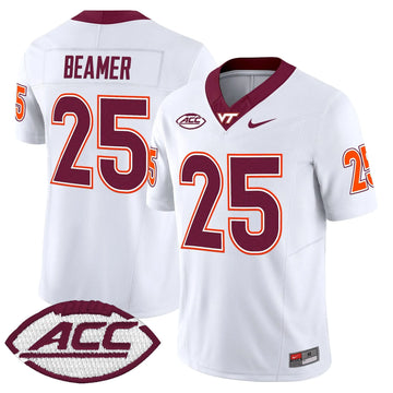 Personalized VTH 2026 Vapor Limited Jersey - White / Frank Beamer Stitched