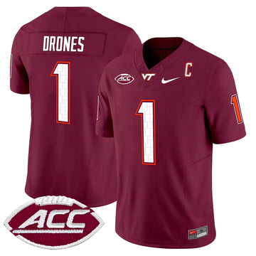 Personalized VTH 2026 Vapor Limited Jersey - Maroon / Kyron Drones Stitched