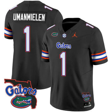Personalized FG 2023 Vapor Limited Jersey - Florida Map - Black / Princely Umanmielen Stitched
