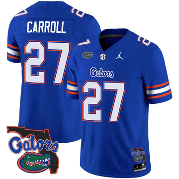Personalized FG 2023 Vapor Limited Jersey - Florida Map - Royal / Cam Carroll Stitched