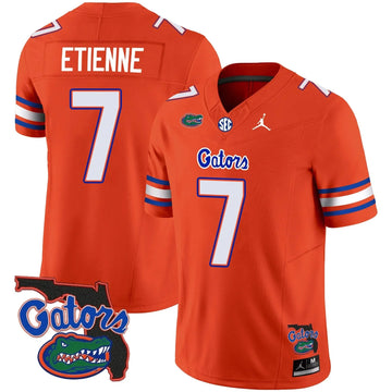 Personalized FG 2023 Vapor Limited Jersey - Florida Map - Orange / Trevor Etienne Stitched