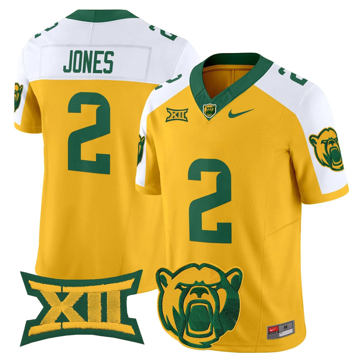 Personalized BB2026 Vapor Limited Jersey - Gold Alternate / Matt Jones Stitched