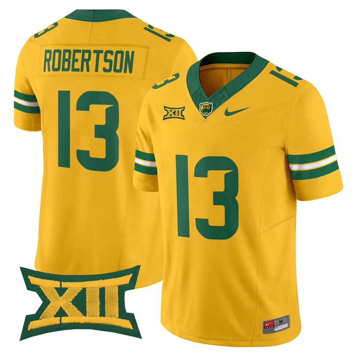 Personalized BB2026 Vapor Limited Jersey - Gold / Sawyer Robertson Stitched
