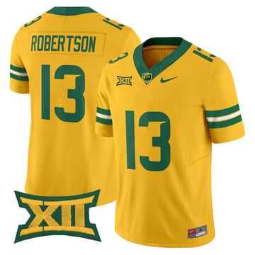 Personalized BB2026 Vapor Limited Jersey - Gold / Sawyer Robertson Stitched