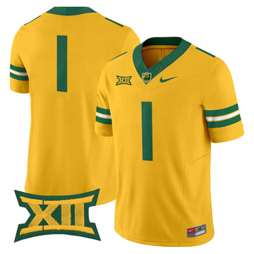 Personalized BB2026 Vapor Limited Jersey - Gold / #1 Team Stitched