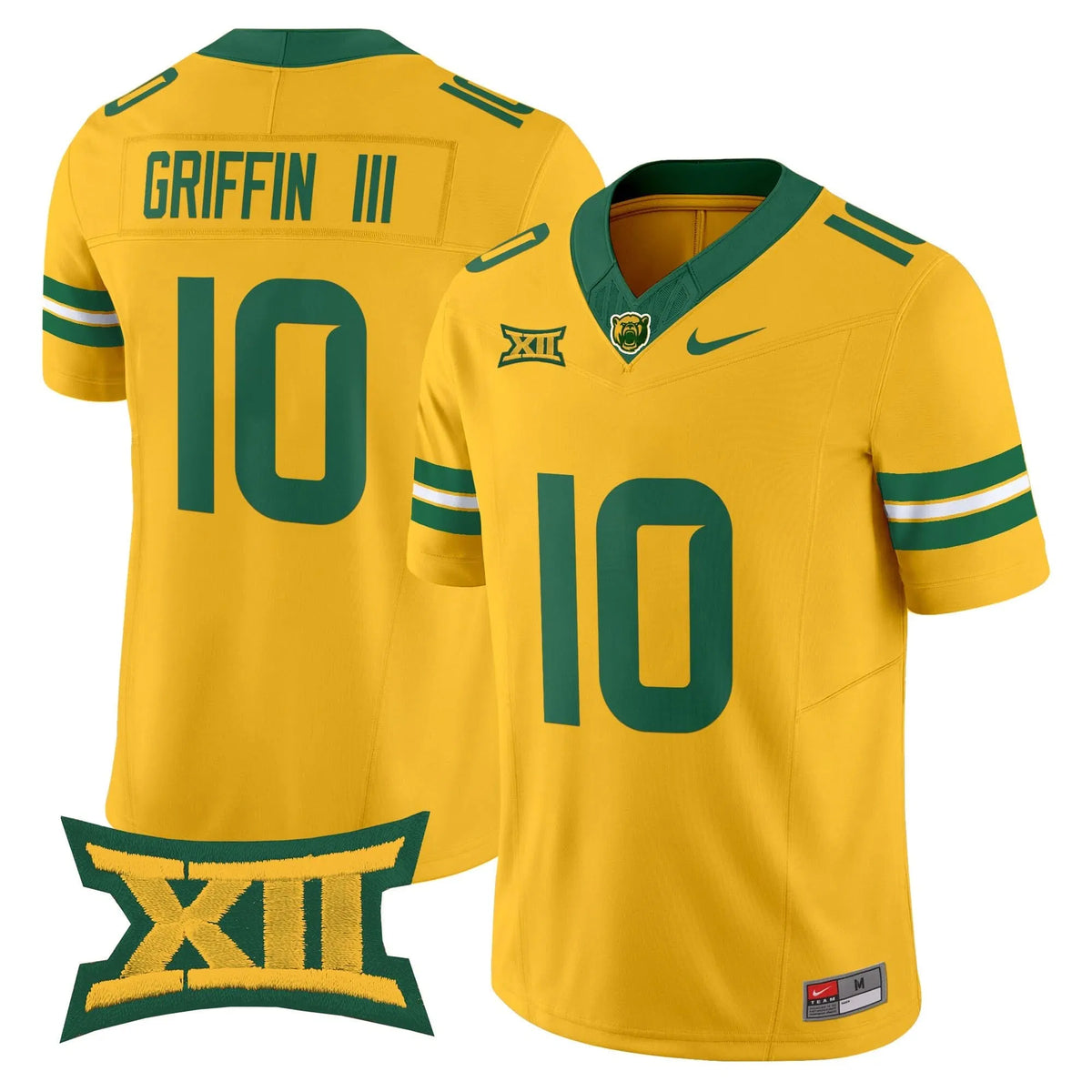 Personalized BB2026 Vapor Limited Jersey - Gold / Robert Griffin III Stitched