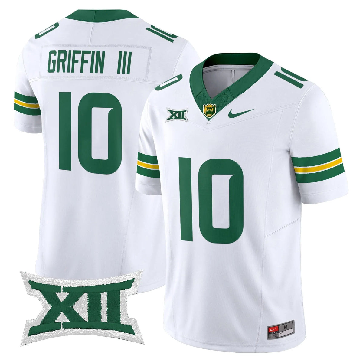 Personalized BB2026 Vapor Limited Jersey - White / Robert Griffin III Stitched