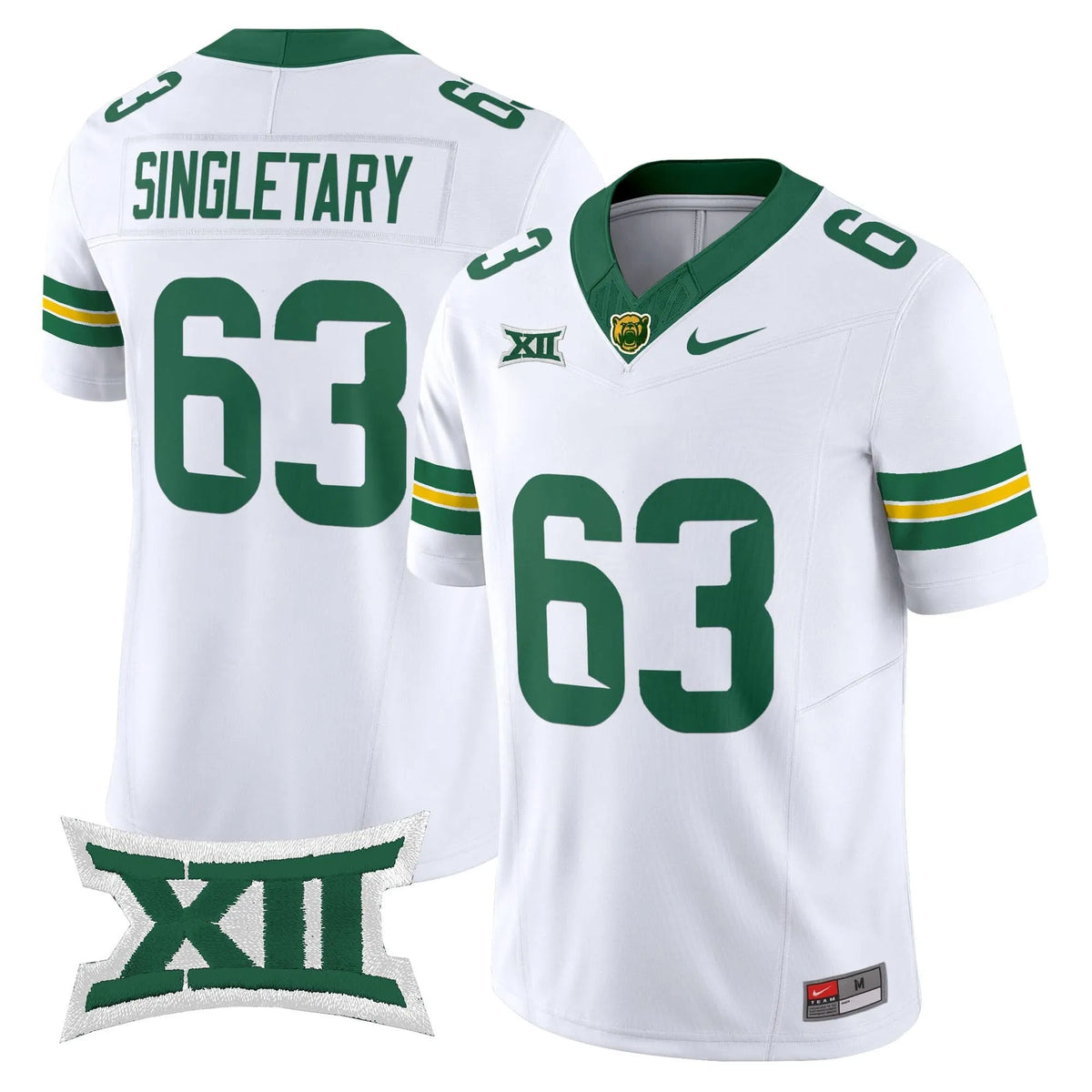 Personalized BB2026 Vapor Limited Jersey - White / Mike Singletary Stitched