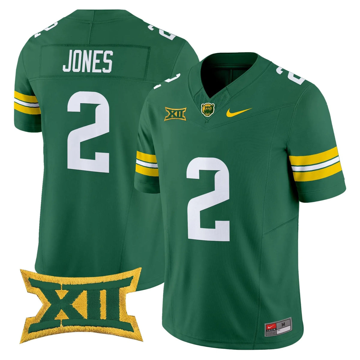 Personalized BB2026 Vapor Limited Jersey - Green / Matt Jones Stitched