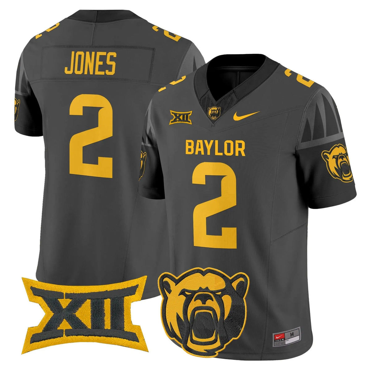 Personalized BB2026 Vapor Limited Jersey - Black / Matt Jones Stitched