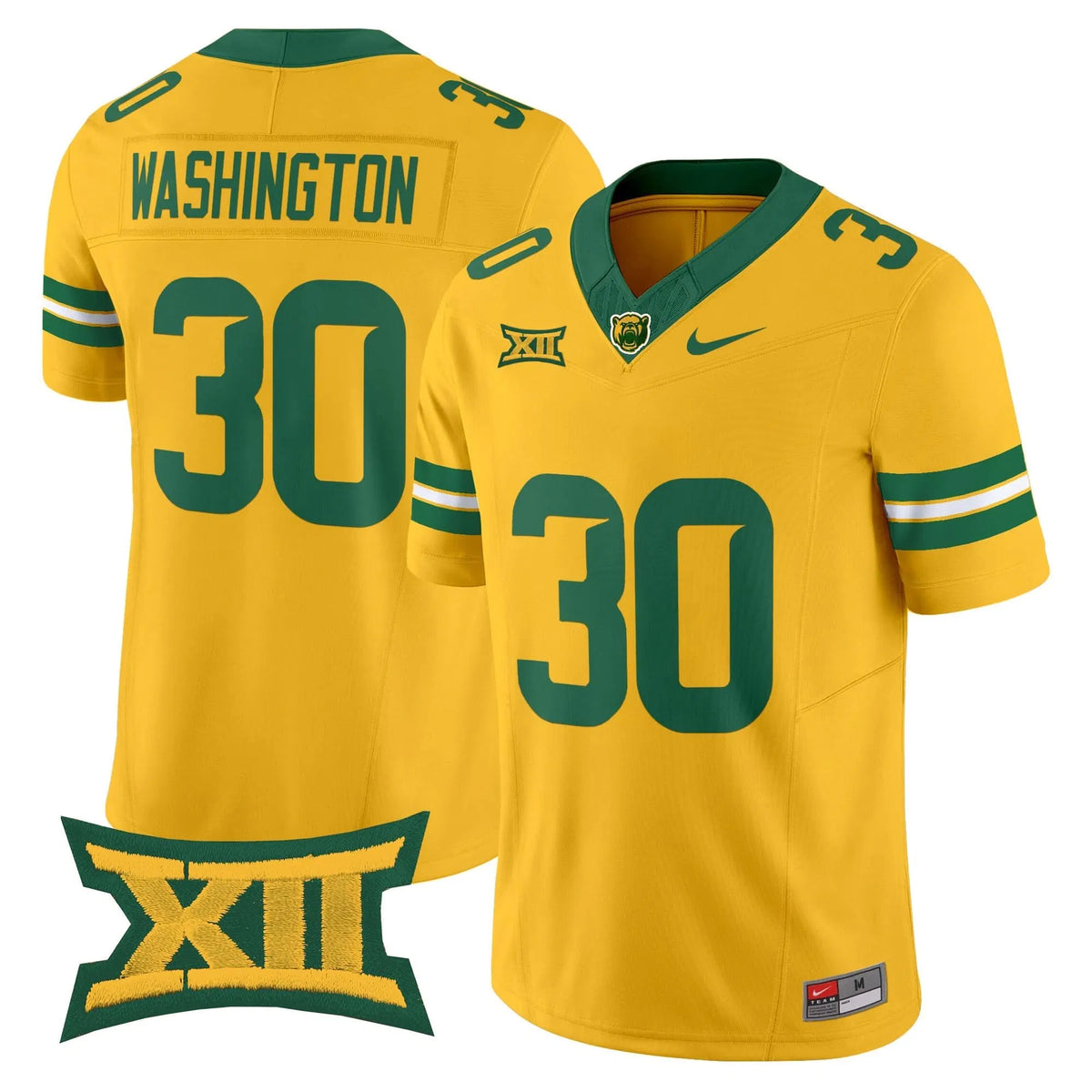 Personalized BB2026 Vapor Limited Jersey - Gold / Bryson Washington Stitched