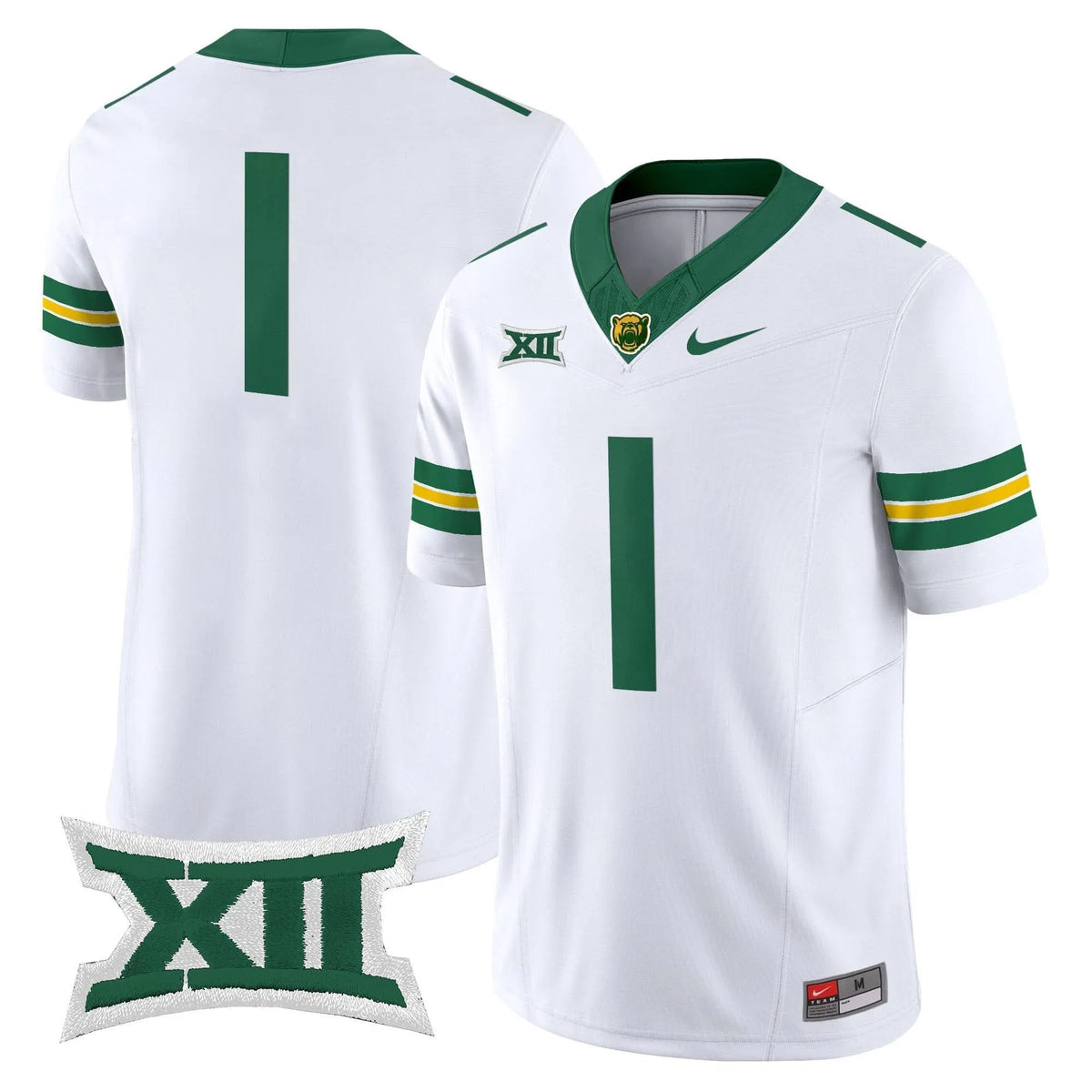 Personalized BB2026 Vapor Limited Jersey - White / #1 Team Stitched